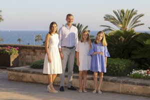 La familia Real es una incondicional de Palma de Mallorca,  a donde regresan cada año