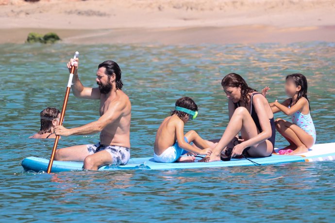 El actor está disfrutando de unas merecidas vacaciones en familia