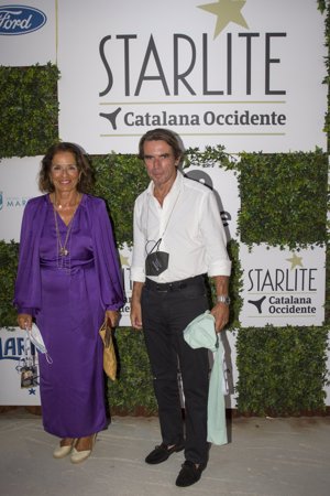 José María Aznar y Ana Botella