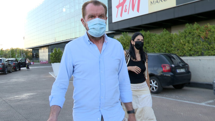 Jesús Ortiz con su mujer, Ana Togores