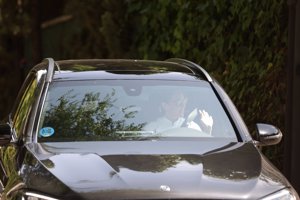 Tamara Falco sale de la casa de Isabel Preysler