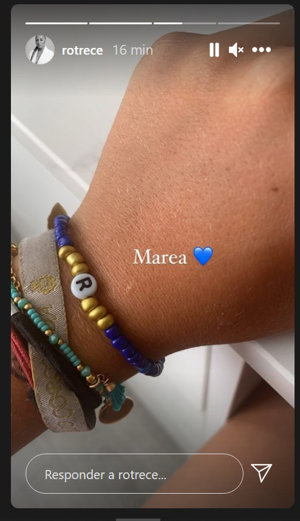 Historia compartida por Rocío Flores en Instagram