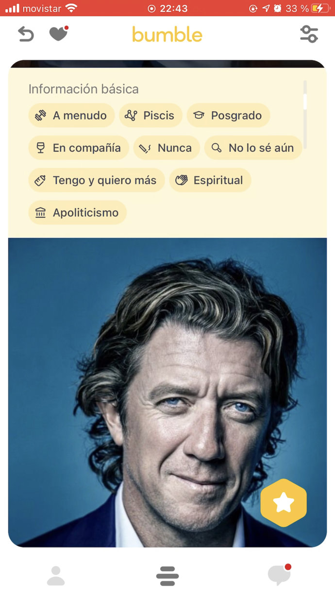 Colate está deseando encontrar a la mujer de su vida