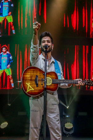 Camilo actuó este domingo en el Wizink Center