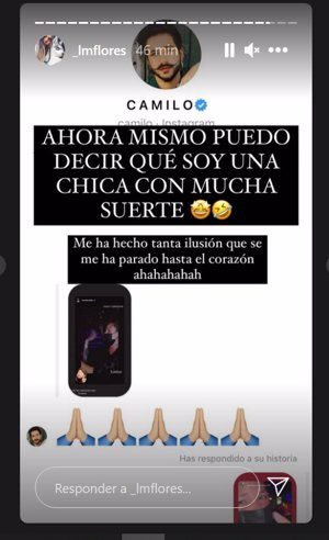 Historia compartida por Laura Matamoros en Instagram