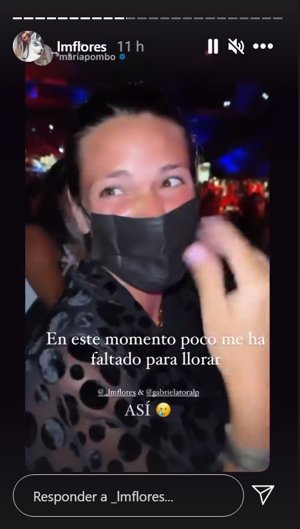 Laura Matamoros, fan de Camilo, compartió su emoción durante el concierto del colombiano