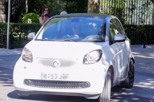Los Duques de Huéscar comieron en el Palacio de Liria para celebrar el cumpleaños de su hija