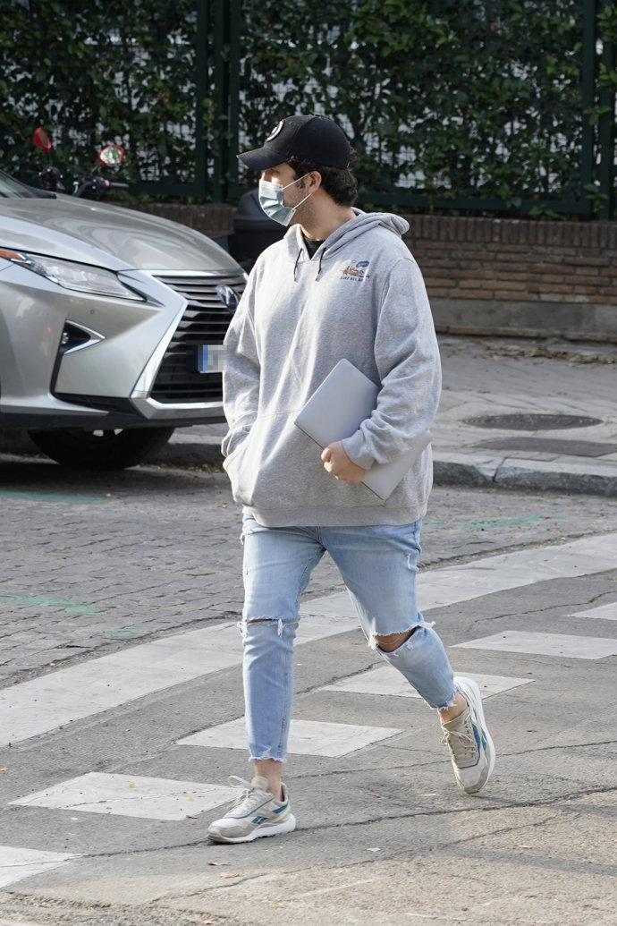 Froilán, con look cómodo en la vuelta al cole