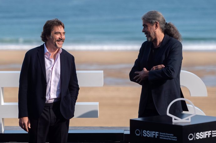 Bardem, muy cómplice con Fernando León de Aranoa