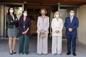 La monarca ha presidido el Congreso Internacional de Enfermedades Neurodegenerativas