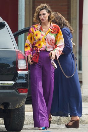 La hija de Bertín Osborne arriesgó y ganó con su original outfit