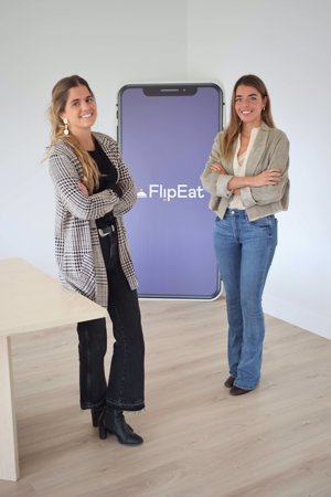 Ana Bas Lapique y Belén de Jaime, socias fundadoras de Flipeat