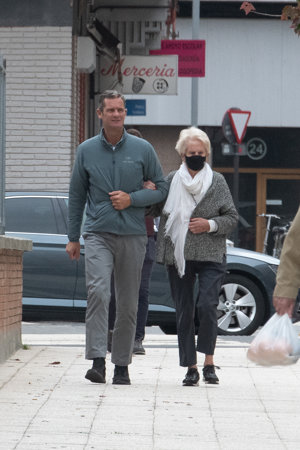 Inaki Urdangarín, muy cómplice con su madre, Claire Liabert