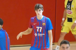 Pablo juega con el 77, un homenaje a su padre, Iñaki Urdangarín, que llevó durante su carrera el 7 a la espalda