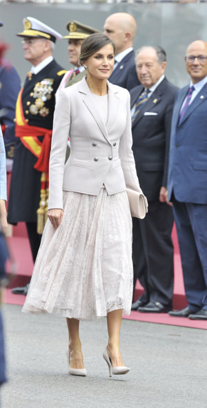 La monarca suele elegir a Felipe Varela durante los Desfiles Militares por el Día de la Hispanidad