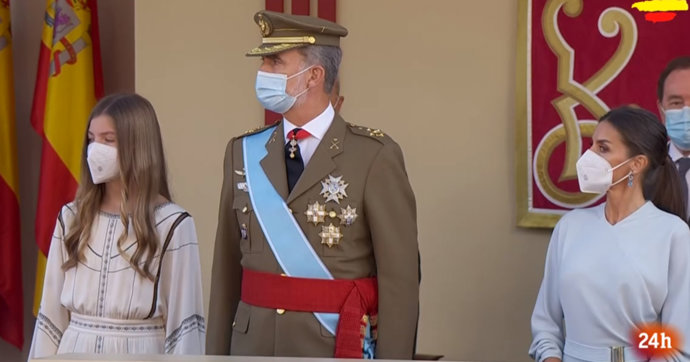 La infanta Sofía ha presidido su primer acto sin la Princesa Leonor a su lado