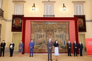 Los Reyes han presidido la reunión anual del Patronato del Instituto Cervantes