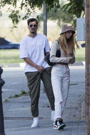 La pareja está enamoradísima y ya no se ocultan