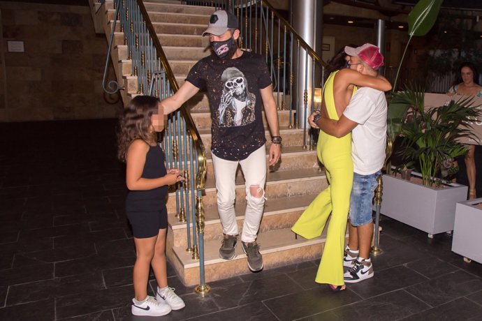 Olga, muy emocionada con David Flores