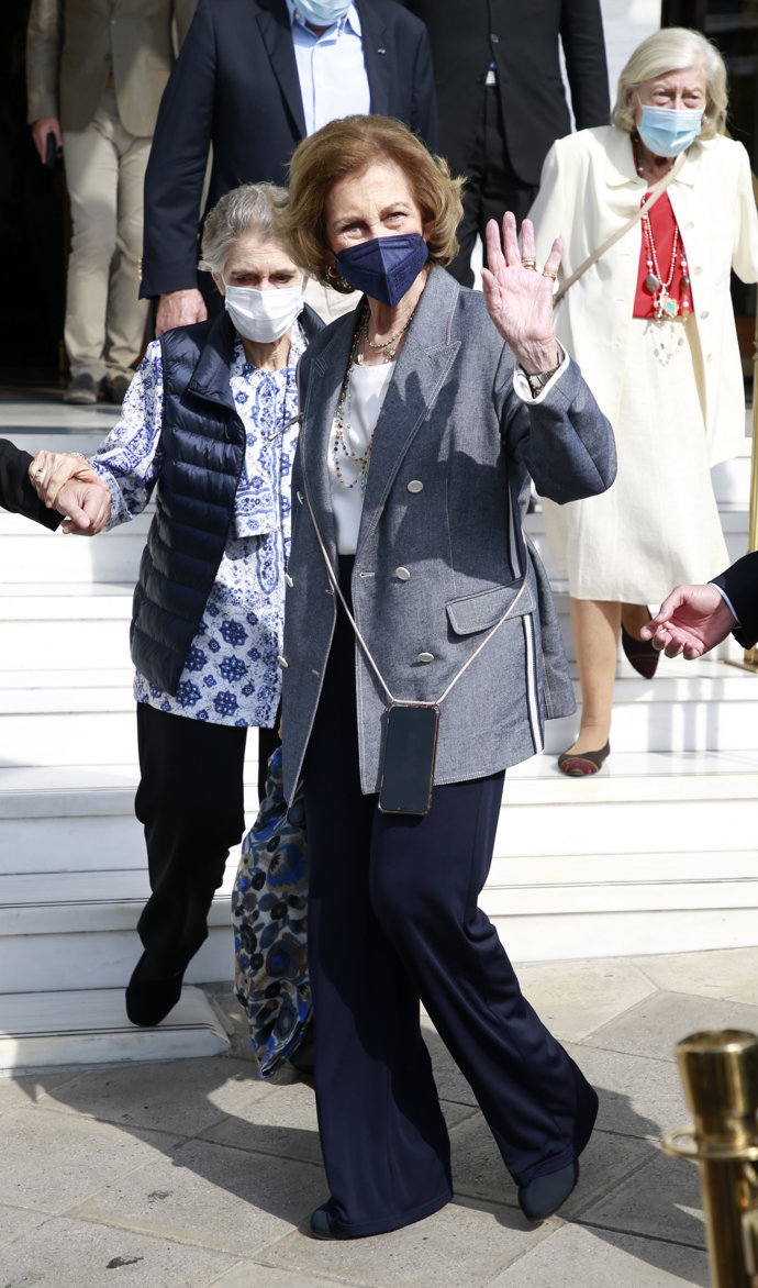 La Reina Sofía e Irene de Grecia