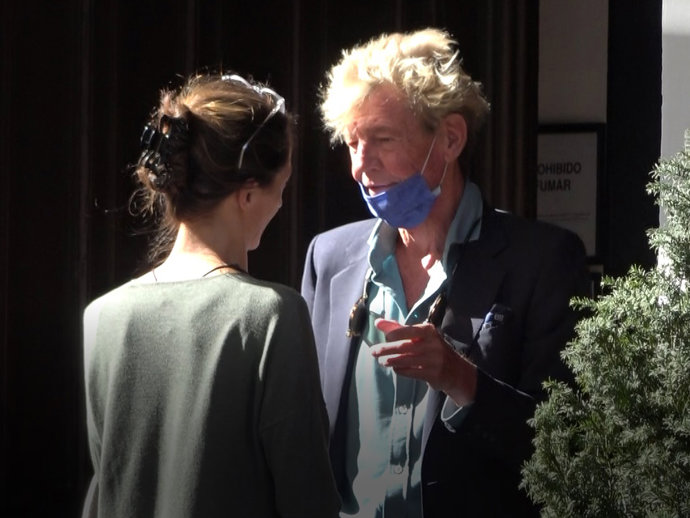 Ernesto de Hannover, feliz en la capital