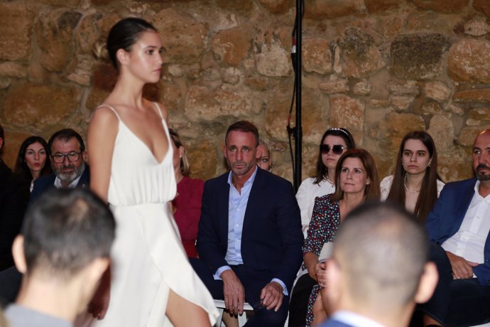 Escassi, en el Front Row del desfile