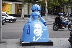 La bióloga ha diseñado una menina en honor a su hijo bajo el título de 'Gladiador'