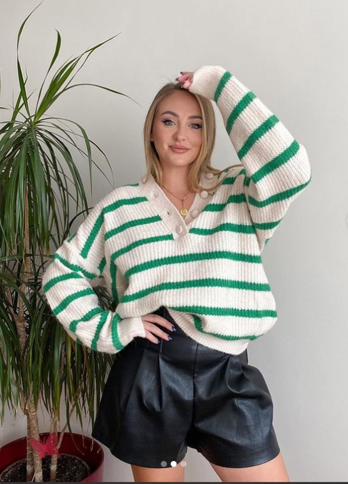 Rocío Flores posando para sus redes sociales