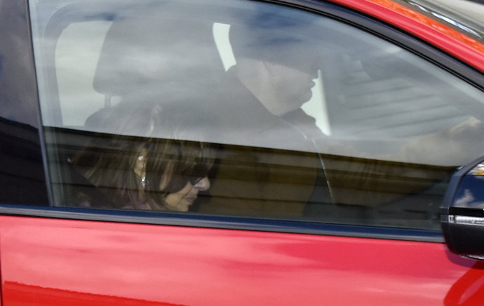 Teresa Campos, visiblemente emocionada