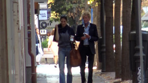 Ernesto de Hannover y Claudia Stilianopoulos, tranquilo paseo por la capital