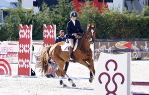 Doña Elena ha participado en un torneo hípico este fin de semana