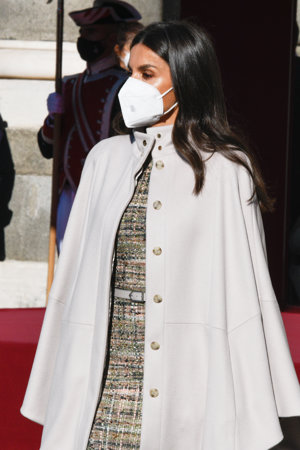 Doña Letizia con un look otoñal ideal