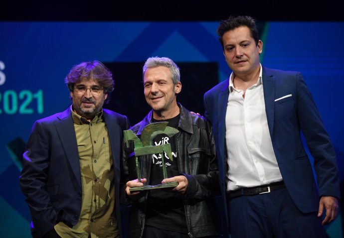 Jordi Évole y Marc, hermano de Pau Donés