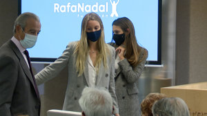 Maribel Nadal tampoco se quiso perder el acto