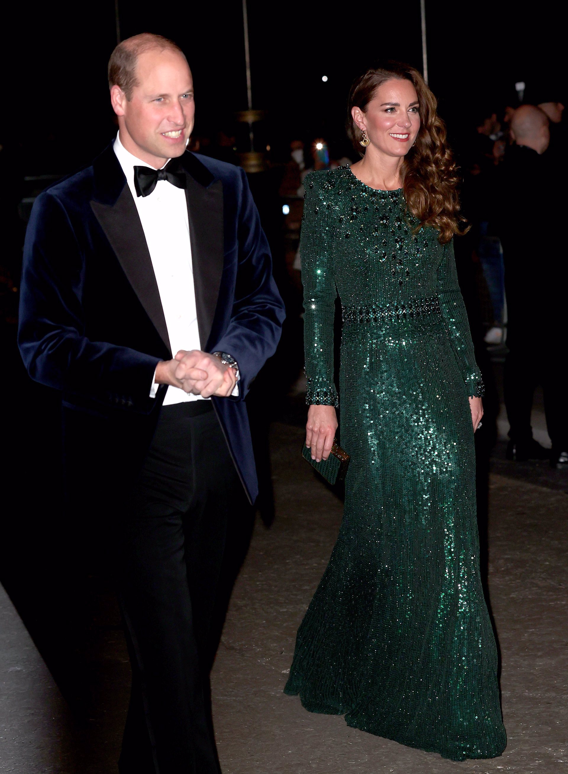 Katte Middleton impresiona con su vestizado de lentejuelas para el Royal Variety Performance