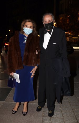 Jaime Peñafiel y su mujer, Marta