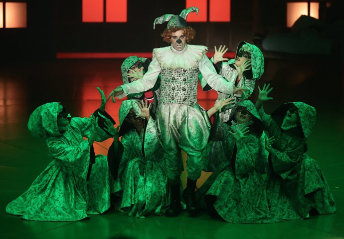 Parte del epectáculo de 'Circlassica, el sueño de Miliki'