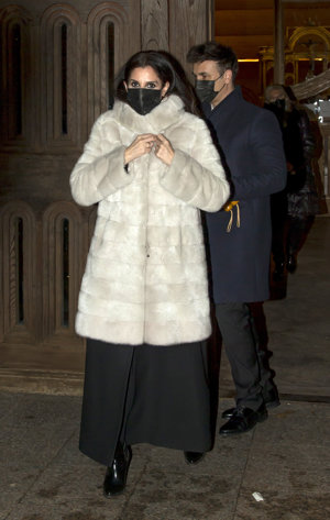 Diana Navarro interpretó una canción durante el funeral