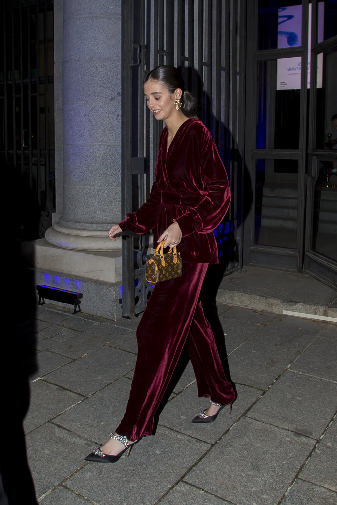 Victoria, a su salida de los Premios