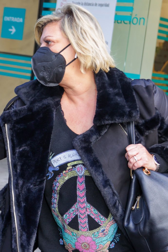 Terelu Campos ha lucido una camiseta con mensaje tras el polígrafo de Carmen Borrego