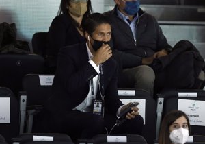 Fernando Verdasco siguió el partido separado de su familia
