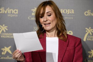 Natalie Poza ha leído los candidatos a los Goya