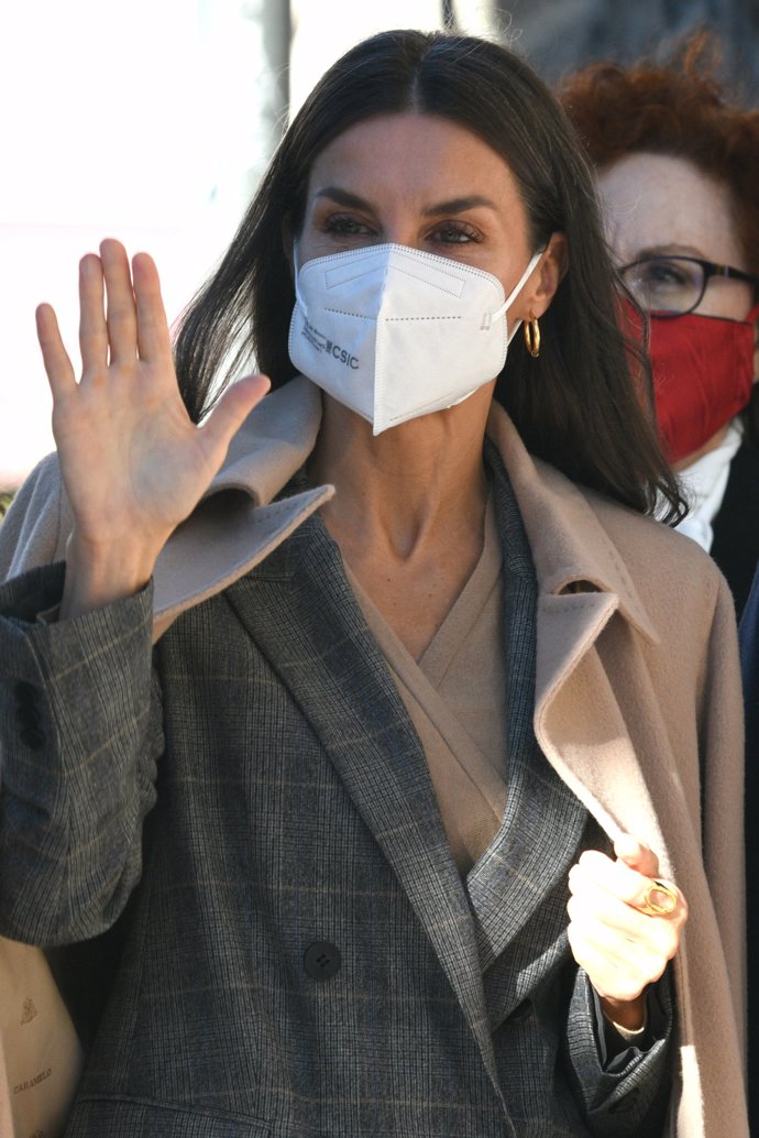 Doña Letizia, radiante