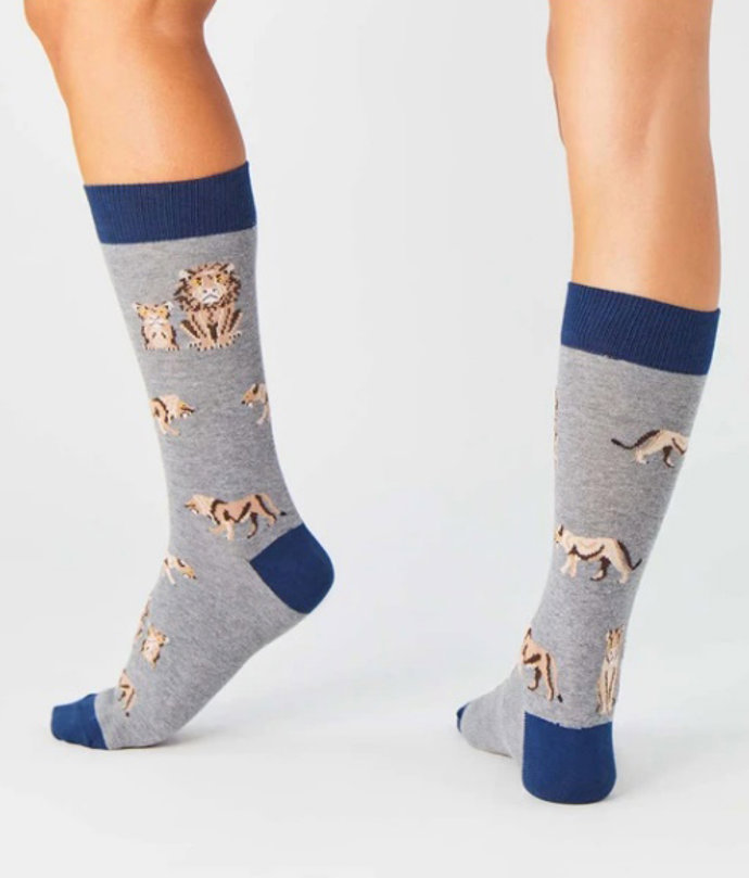Uno de los modelos de la nueva colección de Besocks, 'Love Earth'