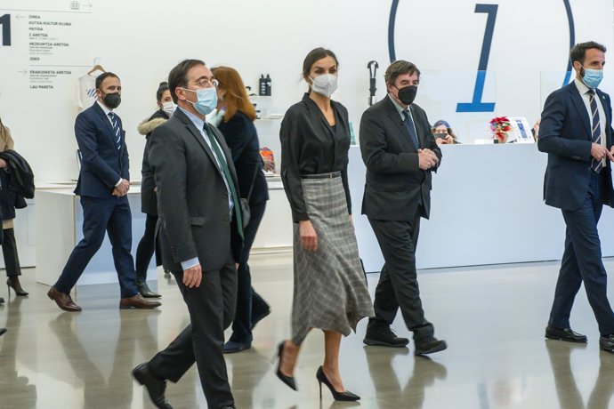 Doña Letizia ha presidido su último acto oficial del año