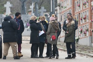 Las cenizas de Carlos Marín han sido enterradas este miércoles en el cementerio de La Almudena