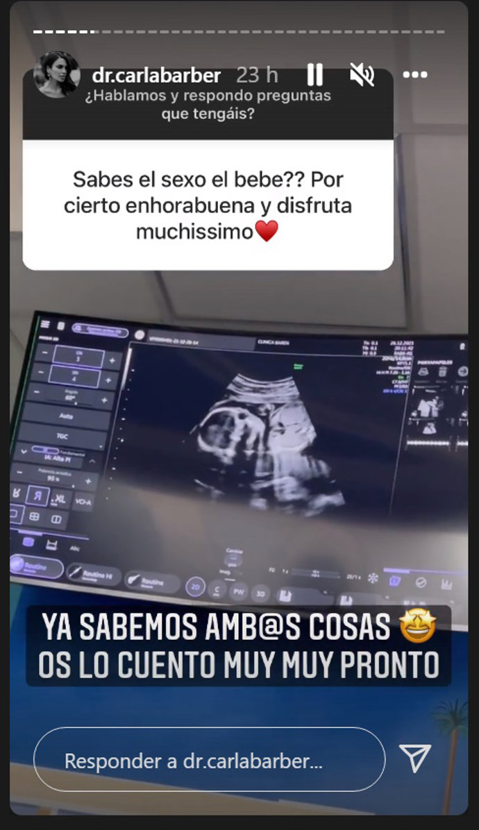 La canaria ya ha decidido el nombre que le pondrá a su bebé