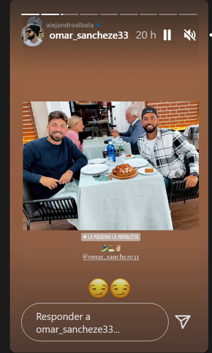 Alejandro Albalá y Omar Sánchez son muy amigos