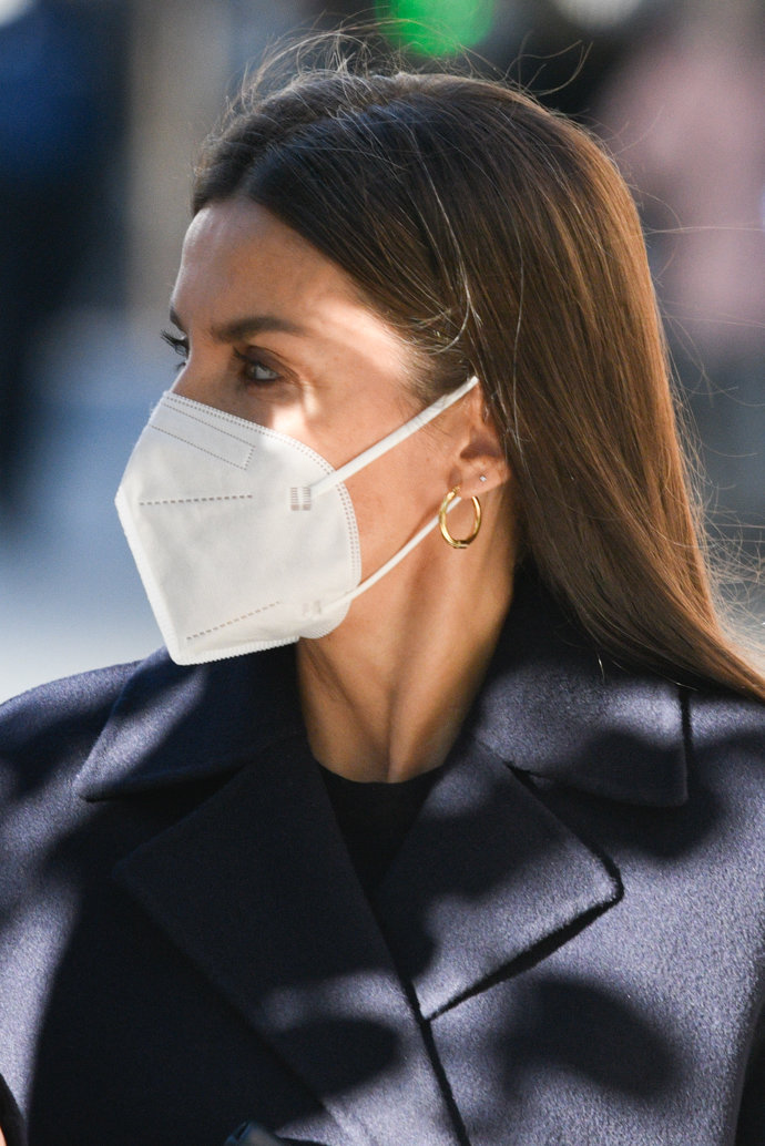 Doña Letizia ha presumido de su nuevo piercing