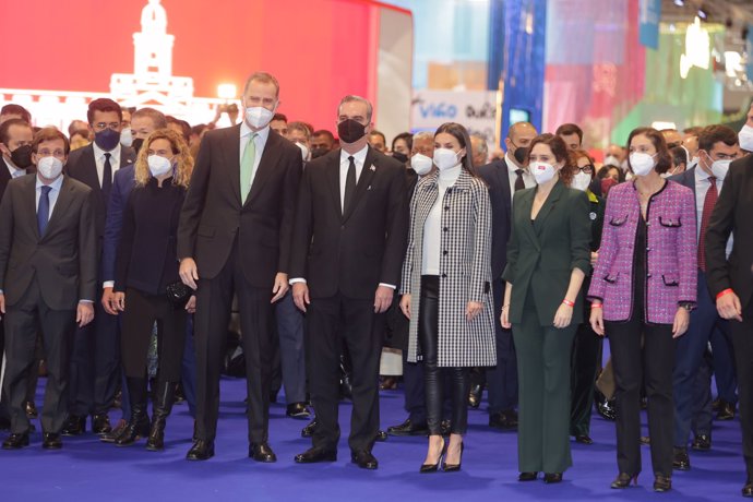 Los Reyes han presidido la inauguración de FITUR